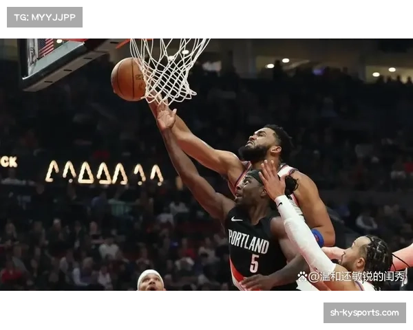 开拓者单节四十分三分雨击溃爵士外线火力